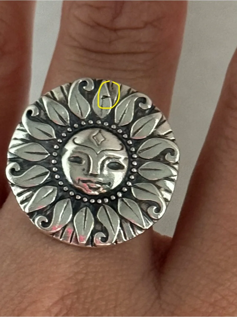 James Avery retired my sunshine ring size 8